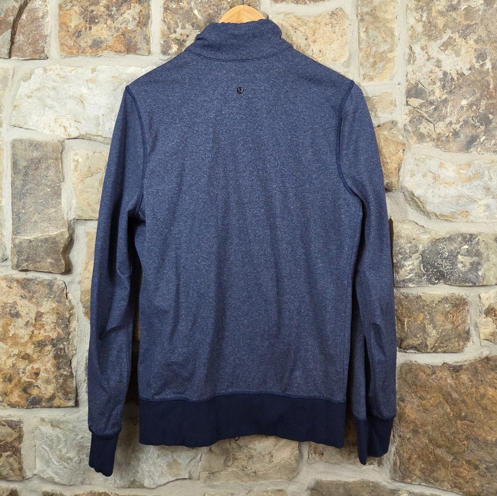 Lululemon Post Gravity Jacket Heathered Inkwell - image 4